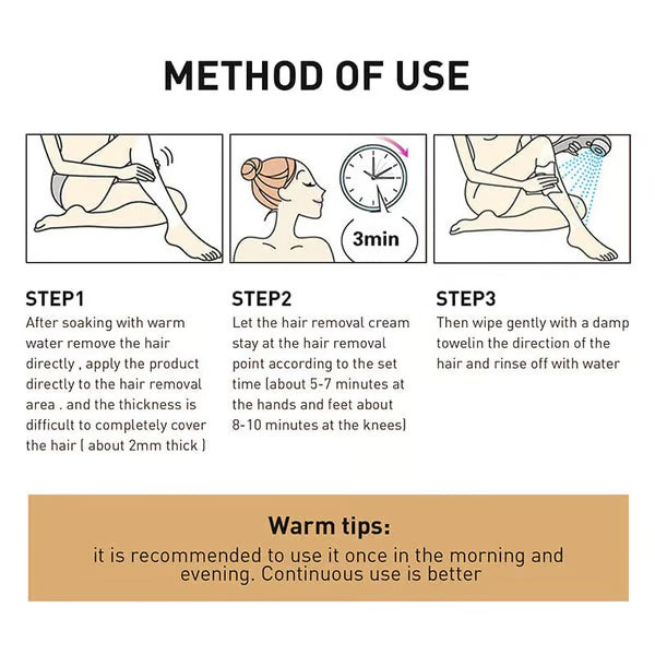 Herbal Hair Removal Spray