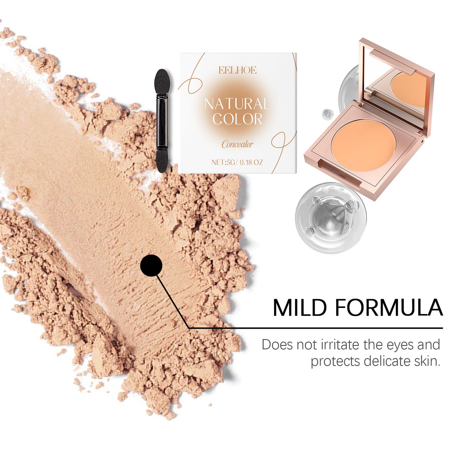 Colored Clay Undereye Corrector