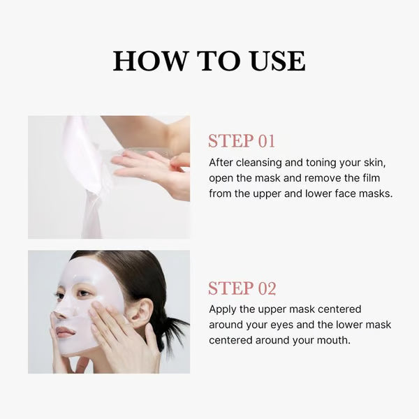 Pink Collagen Gel Mask 4 Counts