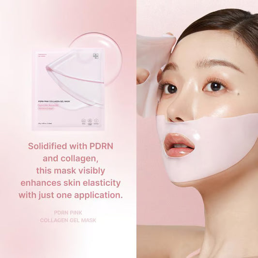 Pink Collagen Gel Mask 4 Counts