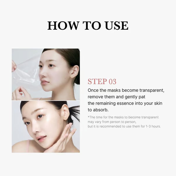 Pink Collagen Gel Mask 4 Counts